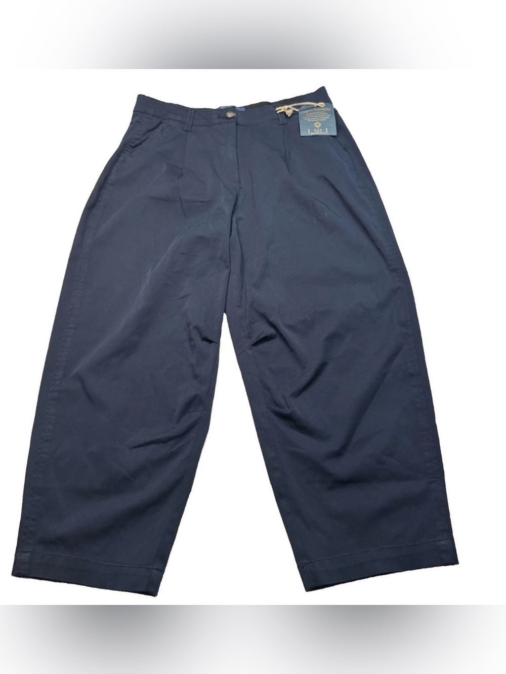 Democracy Clothing "Ab"solution Skyrise Pleated Relaxed Barrel Leg Trouser Sz:14